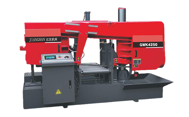万年GWK4250卧式带锯床（型材专切）