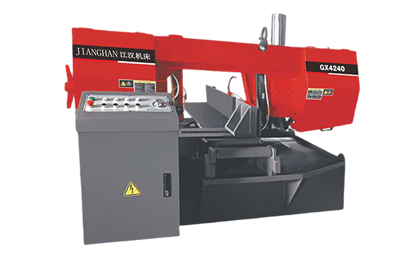 万年GX4240旋转式带锯床