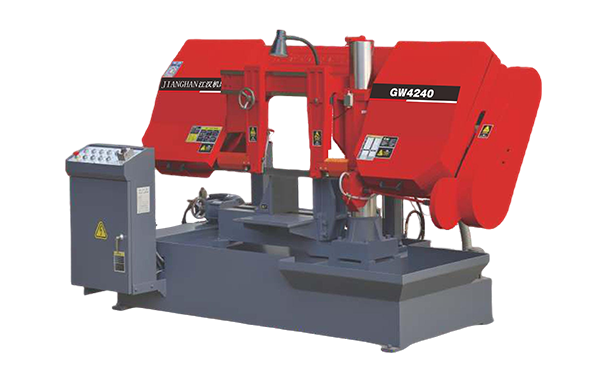 万年GW4240双柱卧式带锯床